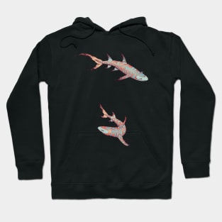 Swirly Sharks Hoodie